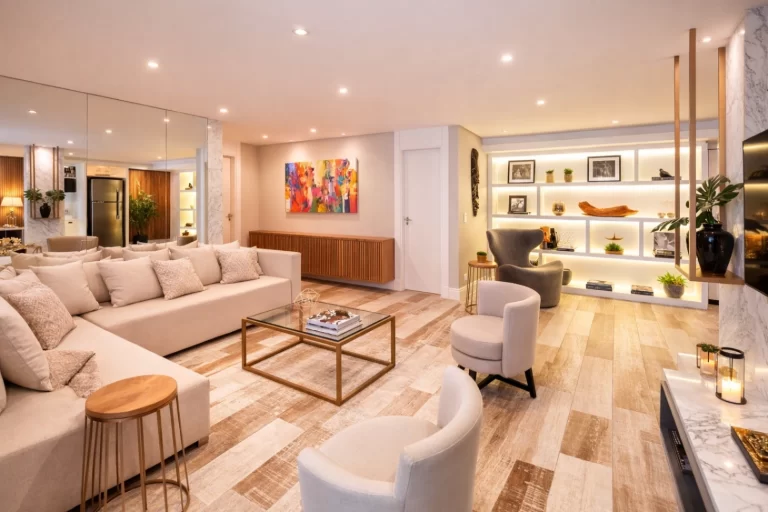 Apto de 92 m² (2 suíte), decorado e com varanda gourmet - Vila Anastácio Imóveis